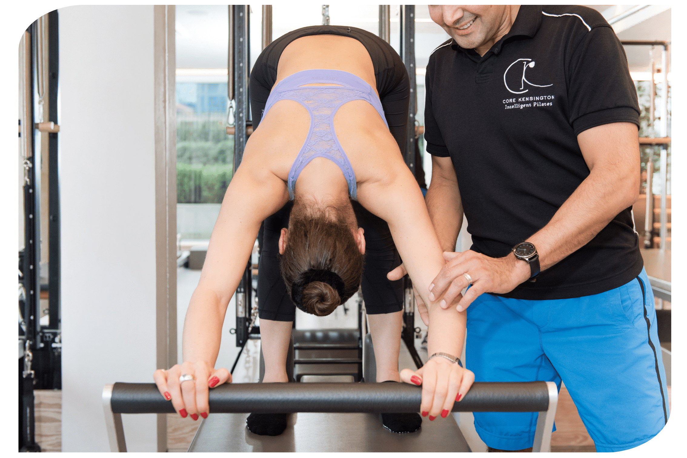 Customised personal training Pilates reformer, Chair, Cadillac chair and barrels. Sessions are offered in Kensington, Chelsea, Windsor and Manchester